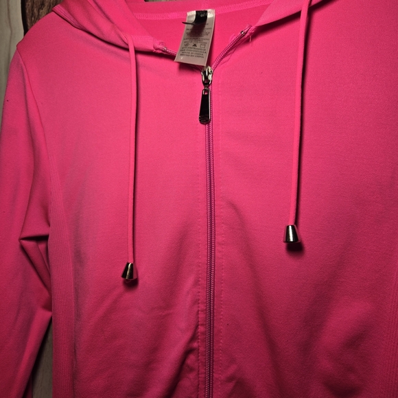 New Mix Pink Zip Up Hoodie And Seamless Leggings Set One Size (See Description) - Picture 4 of 9